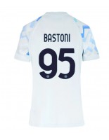 Inter Milan Alessandro Bastoni #95 Vieraspaita Naisten 2025-26 Lyhythihainen